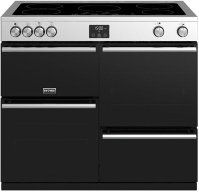 Piano de cuisson induction STOVES PRECISION DELUXE 100 EI INOX