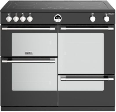 Piano de cuisson induction STOVES STERLING DELUXE 100 EI NOIR