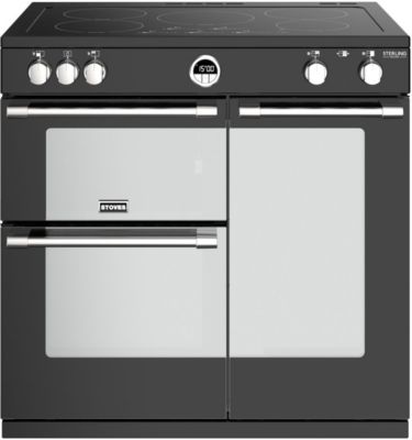 Piano de cuisson induction STOVES STERLING DELUXE 90 EI NOIR