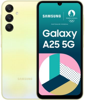 Smartphone SAMSUNG Galaxy A25 Lime 128Go 5G