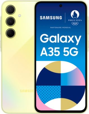 Smartphone SAMSUNG Galaxy A35 Lime 256Go 5G