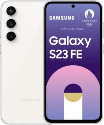 Smartphone SAMSUNG Galaxy S23FE crème 256Go