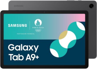 Tablette Android SAMSUNG Galaxy Tab A9+ 64Go 5G Gris Anthracite